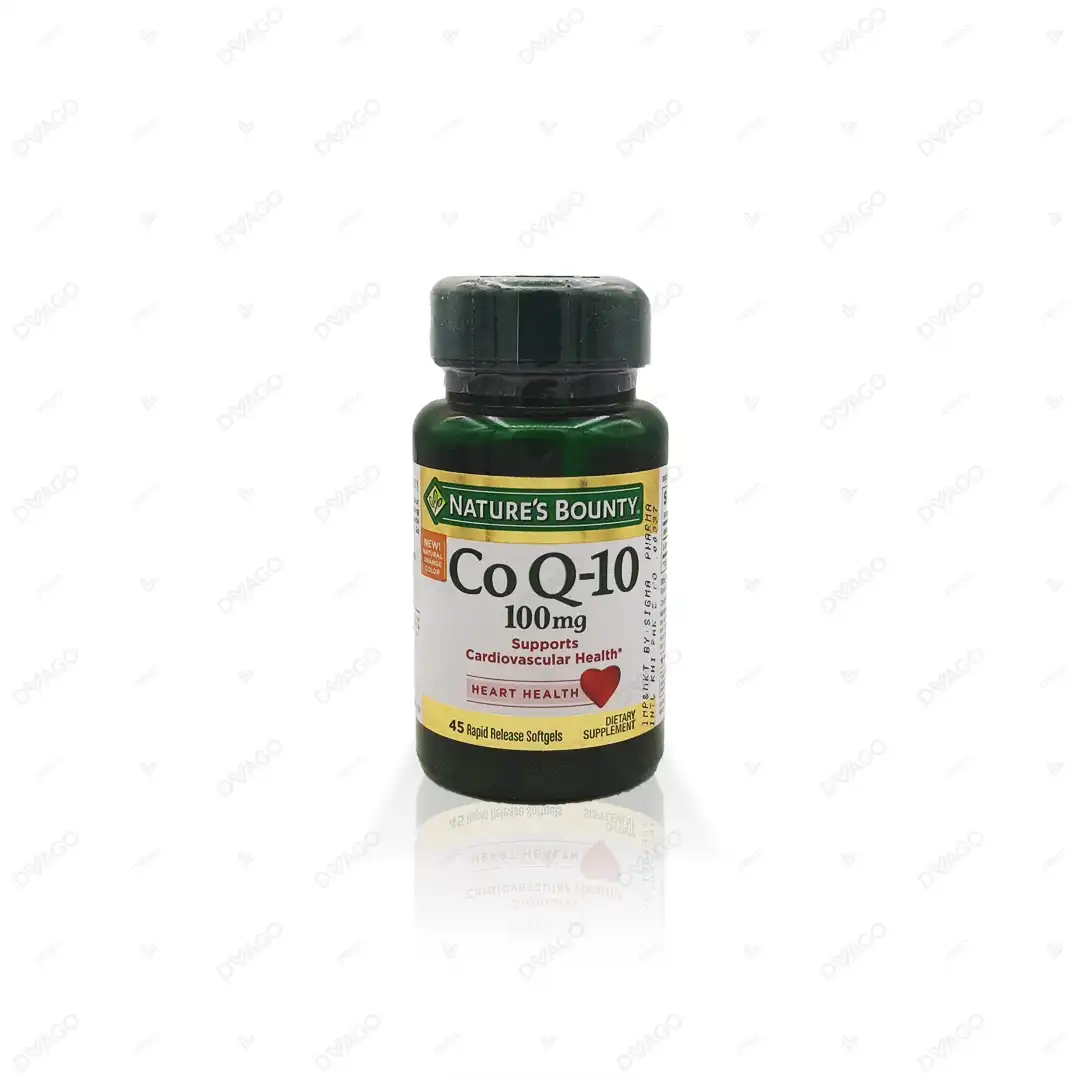 Natures Bounty Co Q 10 100 Mg Softgel Capsules